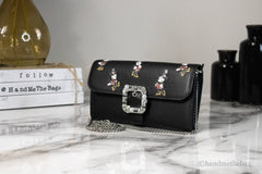 Kate Spade X Disney Black Minnie Mouse Wallet Crossbody